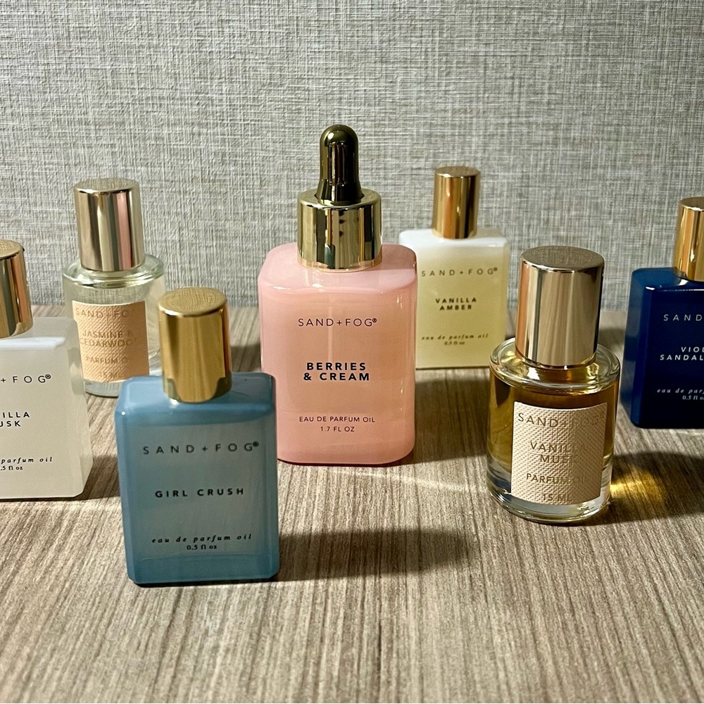 SAND + FOG Scented Oil Collection 7 Bottles!!